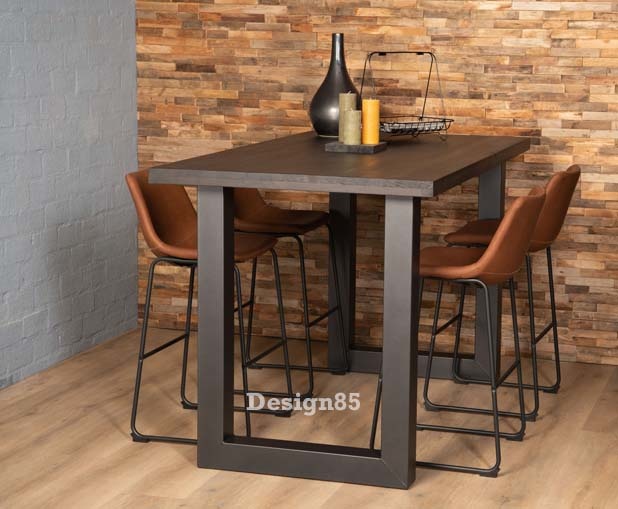 Industriële bartafel Sterk online | DESIGN85