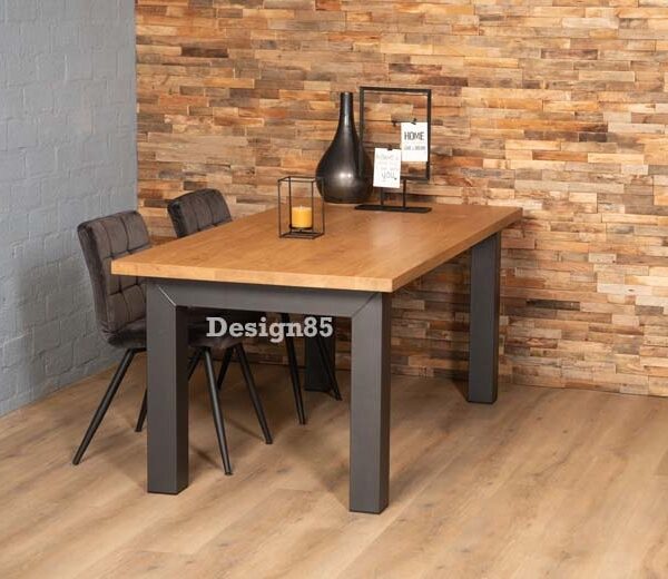 industriele eiken eettafel hagel 5