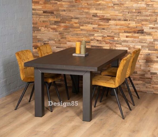 industriele steigerhout eettafel orkaan 4