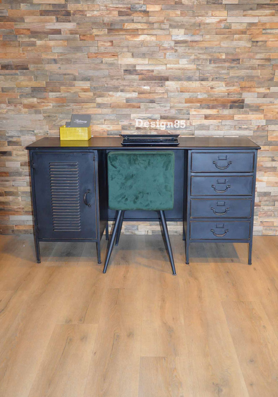 wijk afstuderen passie Vintage bureau Black kopen bij - Design85